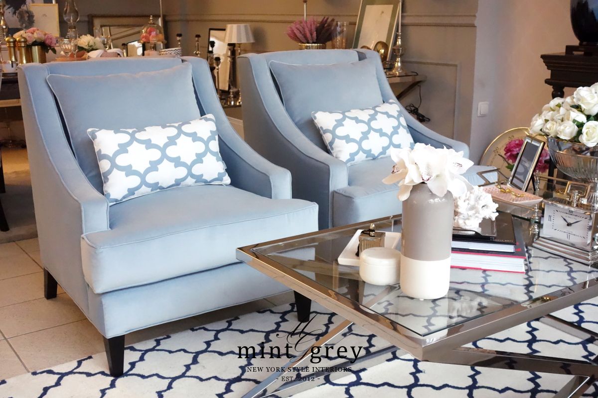 Hamptons Style, Mint Grey Mint Grey Living room Accessories & decoration