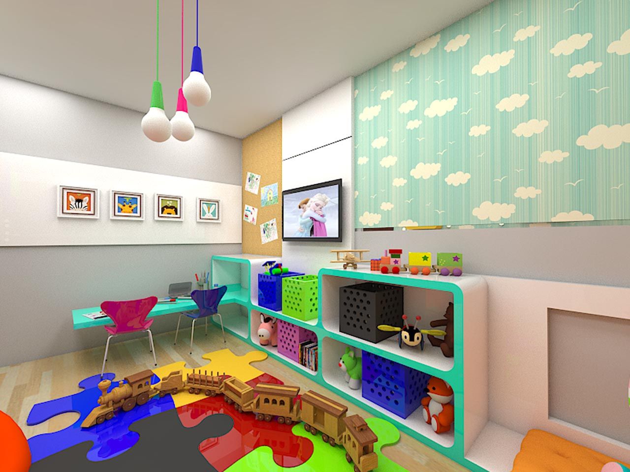 Reforma AL, Plano A Studio Plano A Studio Eclectic style nursery/kids room