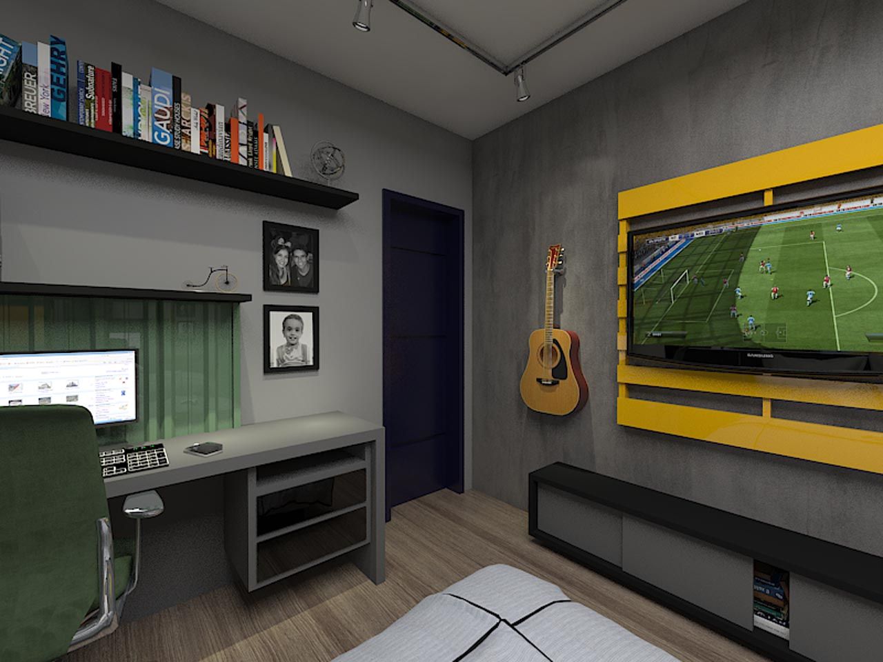 Reforma VR, Plano A Studio Plano A Studio Eclectic style bedroom