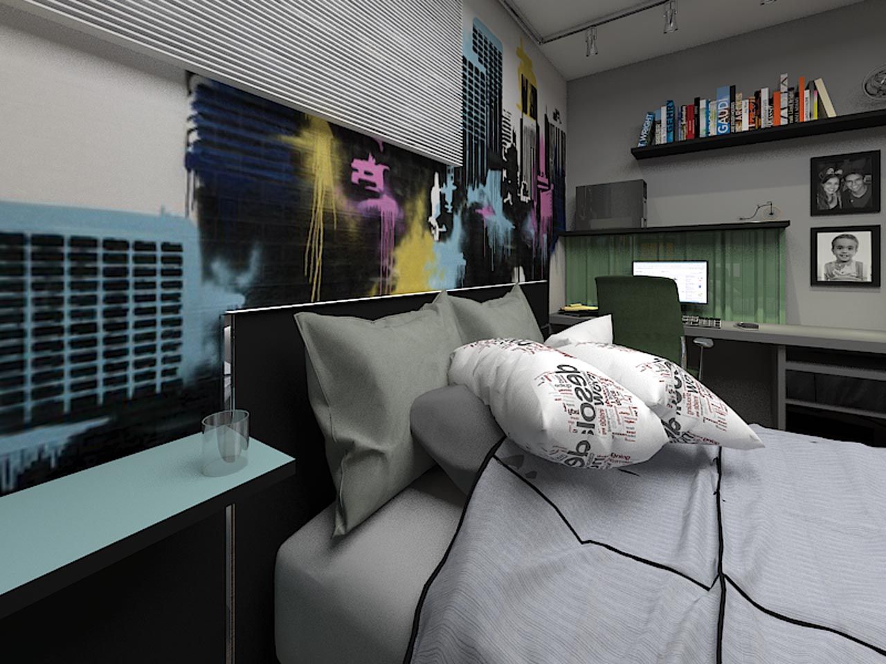 Reforma VR, Plano A Studio Plano A Studio Eclectic style bedroom