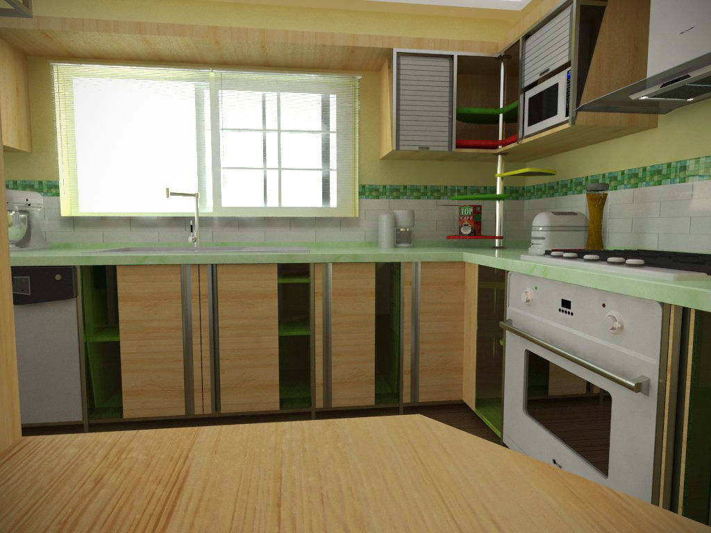Cocina, vivienda unifamiliar, Interiorismo con Propósito Interiorismo con Propósito 모던스타일 주방
