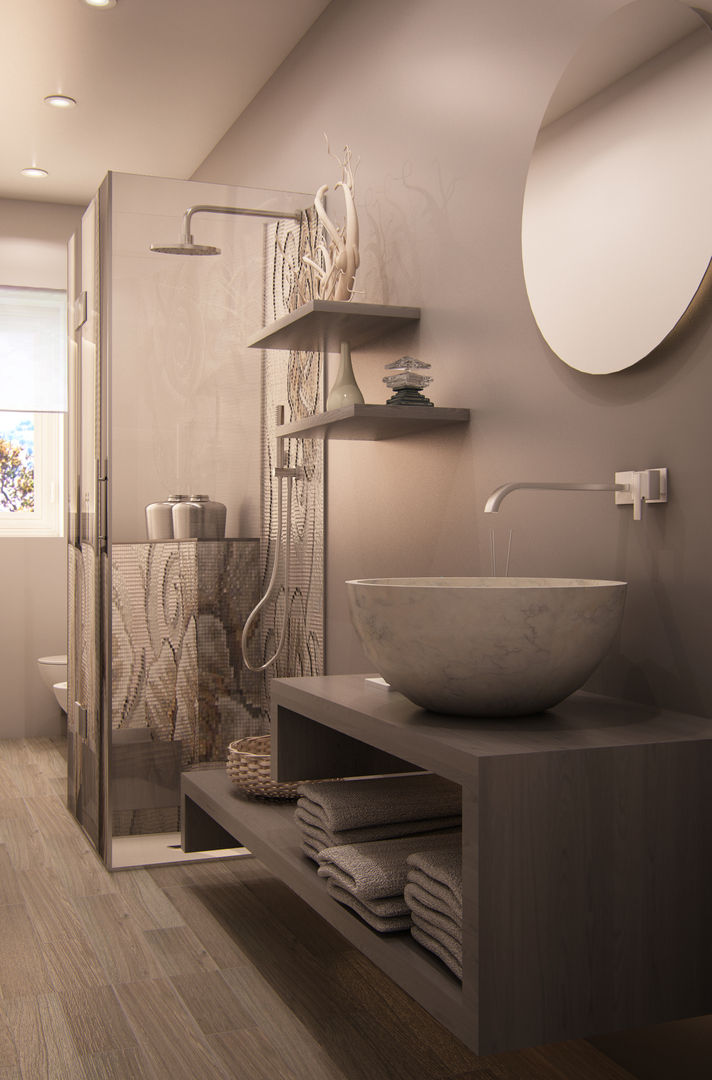 Realizzazioni, MyArchitect MyArchitect Modern bathroom