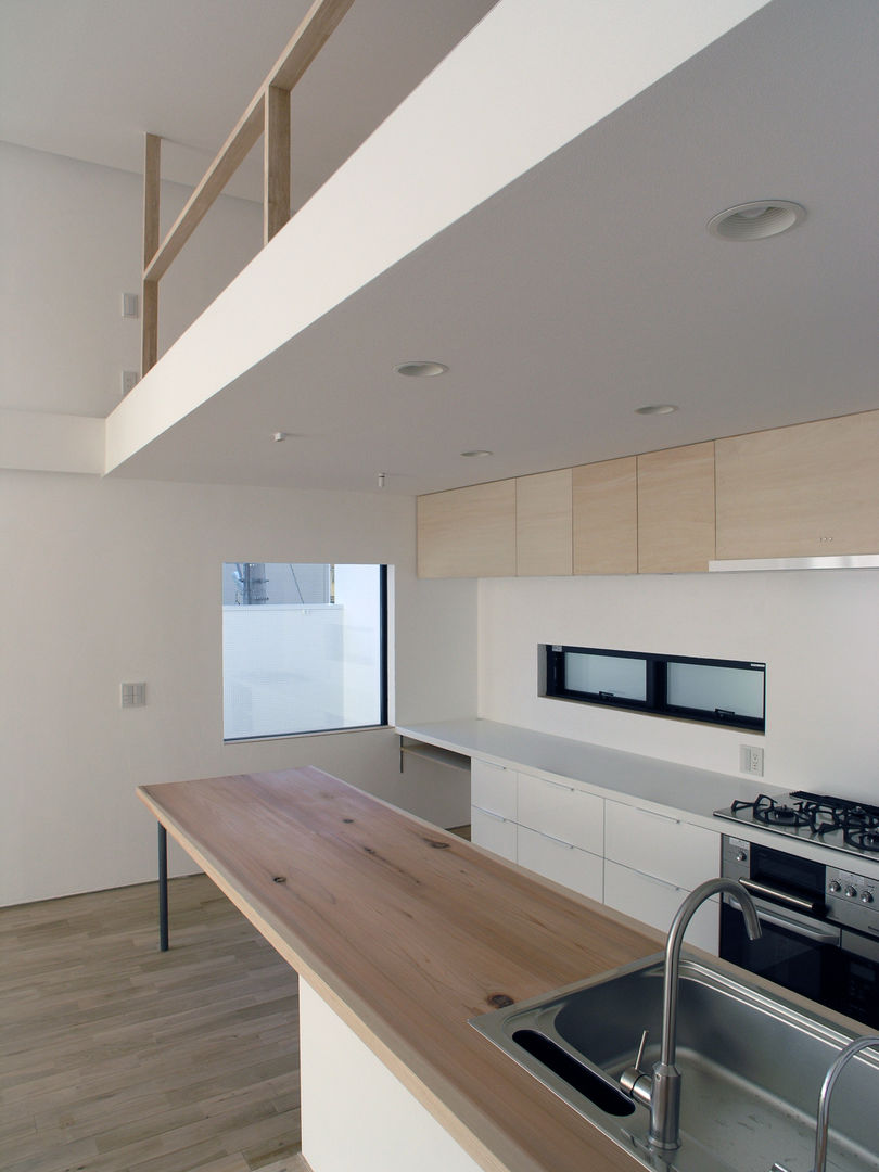 三鷹の家, 荘司建築設計室 荘司建築設計室 モダンな キッチン