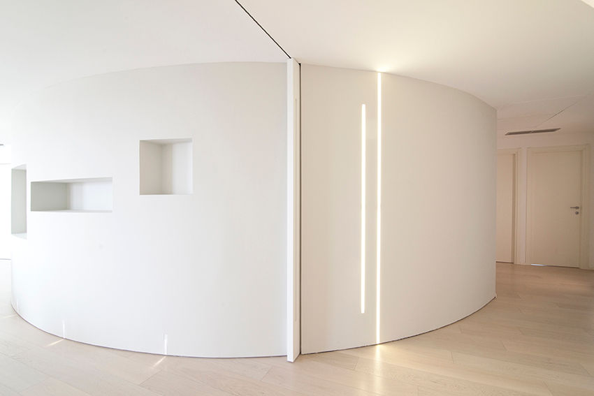 Attico Villa Lieta, RWA_Architetti RWA_Architetti Paredes y suelos de estilo minimalista