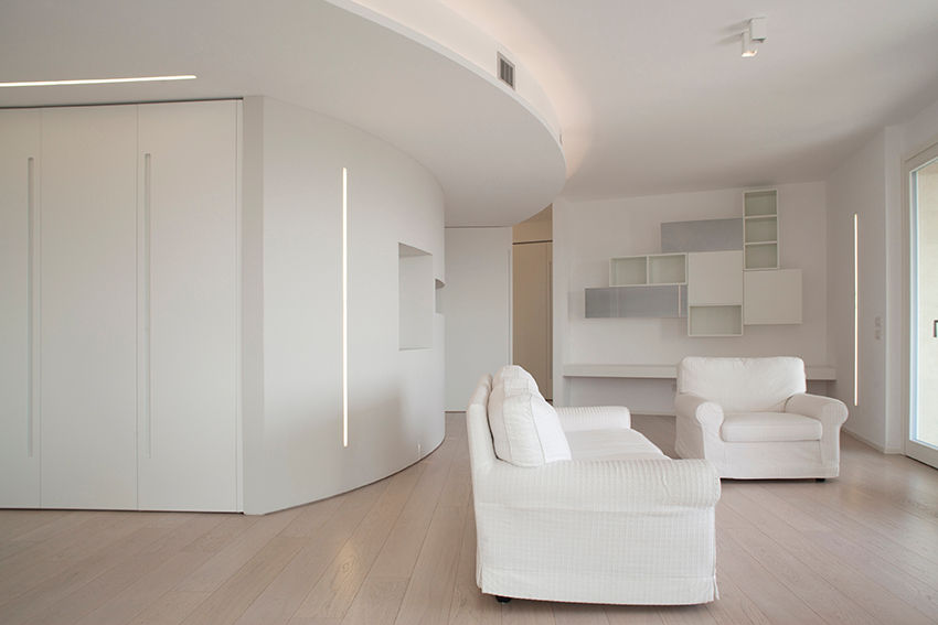 Attico Villa Lieta, RWA_Architetti RWA_Architetti Living room