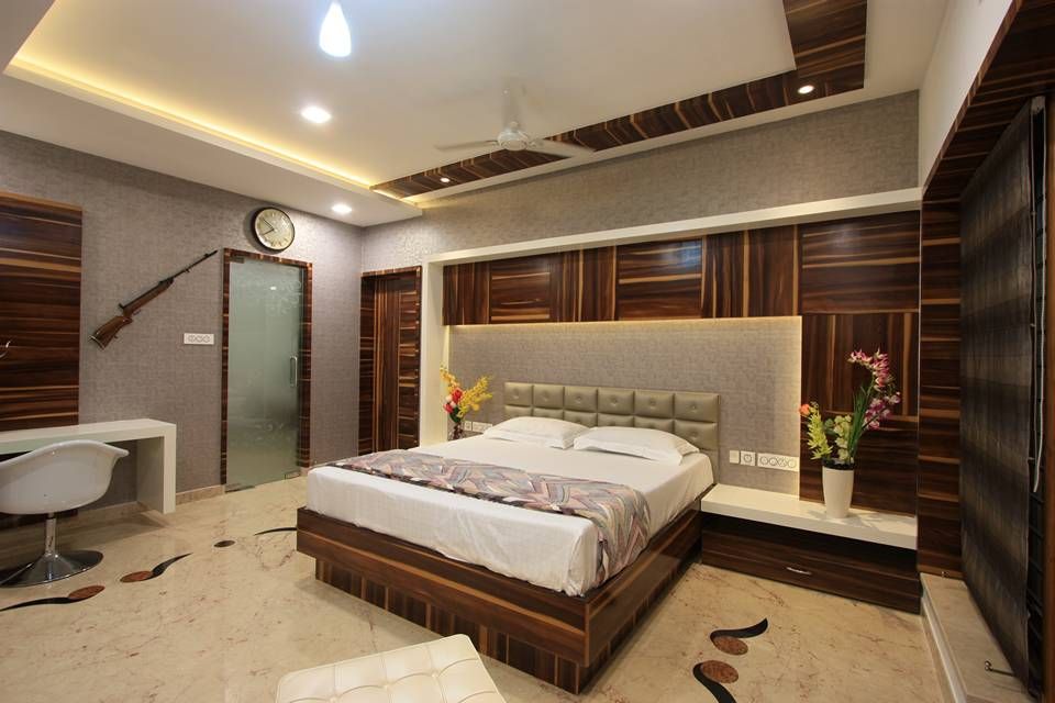 Bedroom Ansari Architects Modern style bedroom