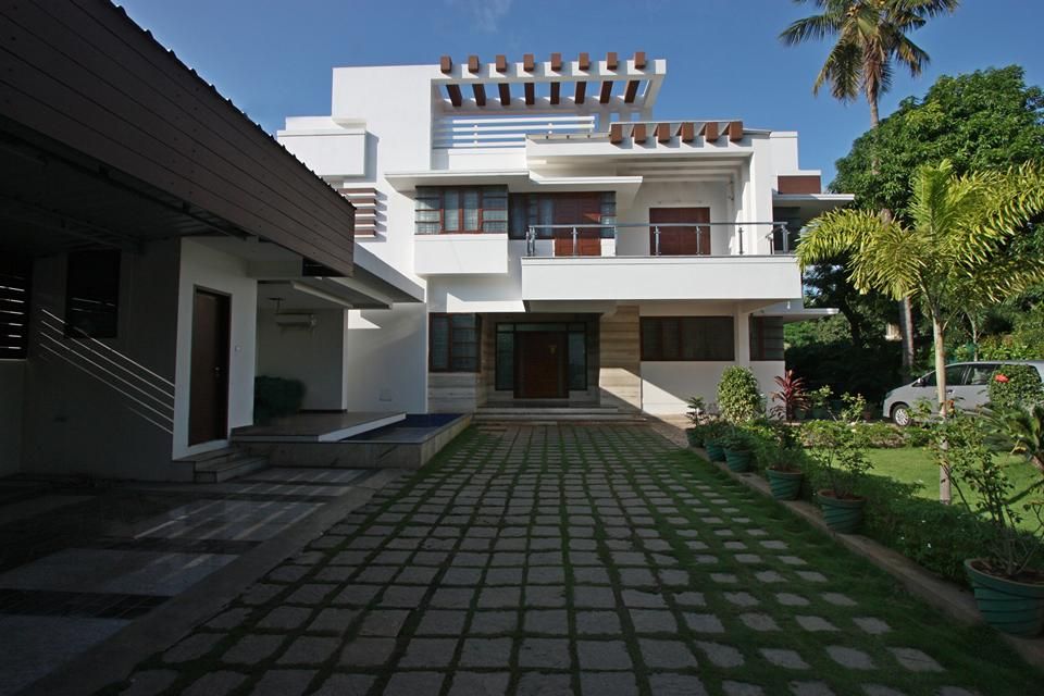 Dheen House Kumbakonam, Ansari Architects Ansari Architects Nowoczesne domy