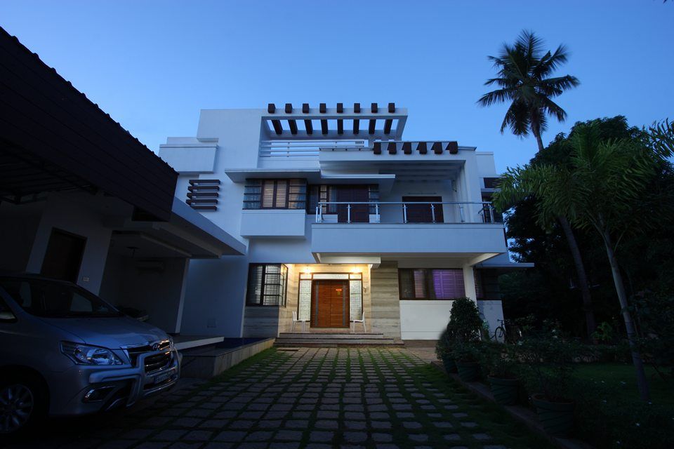 Dheen House Kumbakonam, Ansari Architects Ansari Architects Casas modernas