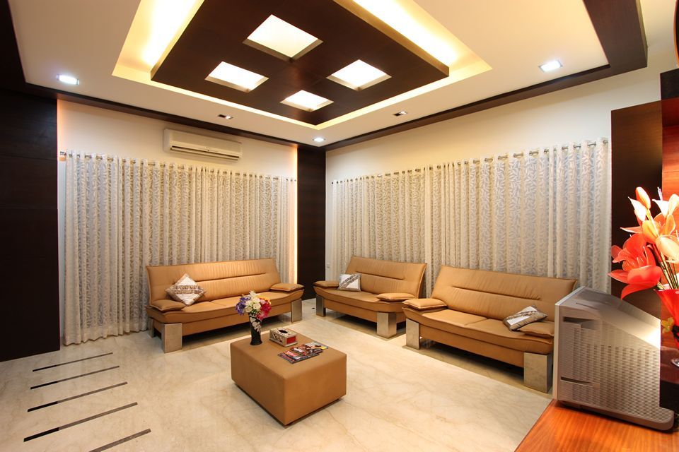 ​Drawing room Ansari Architects Modern living room