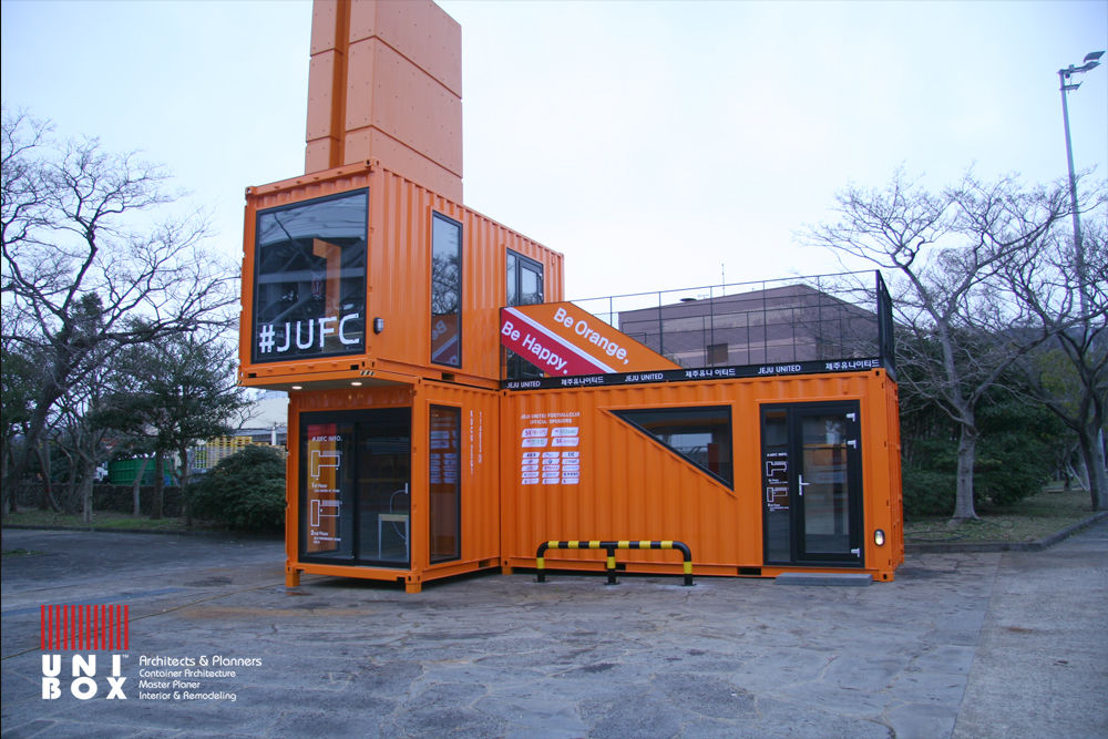 제주 SK UNITED FC 멀티샵, (주)감동C&D 유니박스 (주)감동C&D 유니박스 Commercial spaces Offices & stores