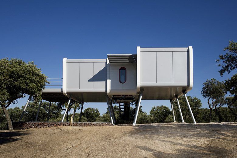 Spaceship home (NOEM), NOEM NOEM Дома в стиле модерн