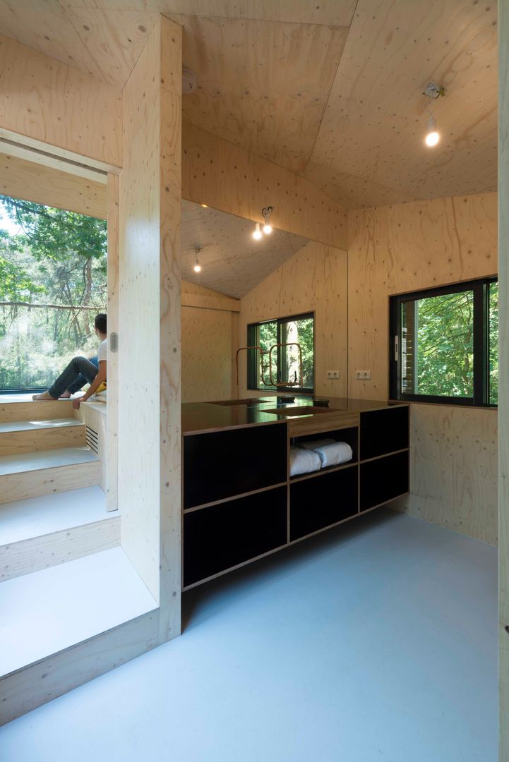 Boshuis, Bloot Architecture Bloot Architecture 現代浴室設計點子、靈感&圖片