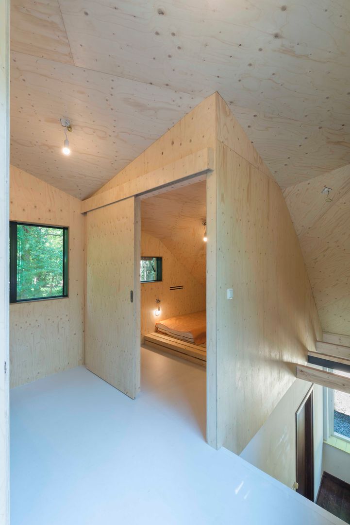 Boshuis, Bloot Architecture Bloot Architecture Kamar Tidur Modern