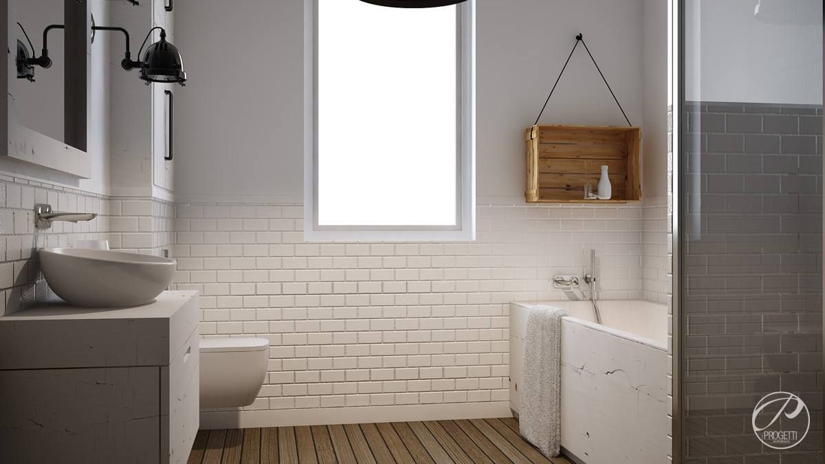 homify Scandinavian style bathroom