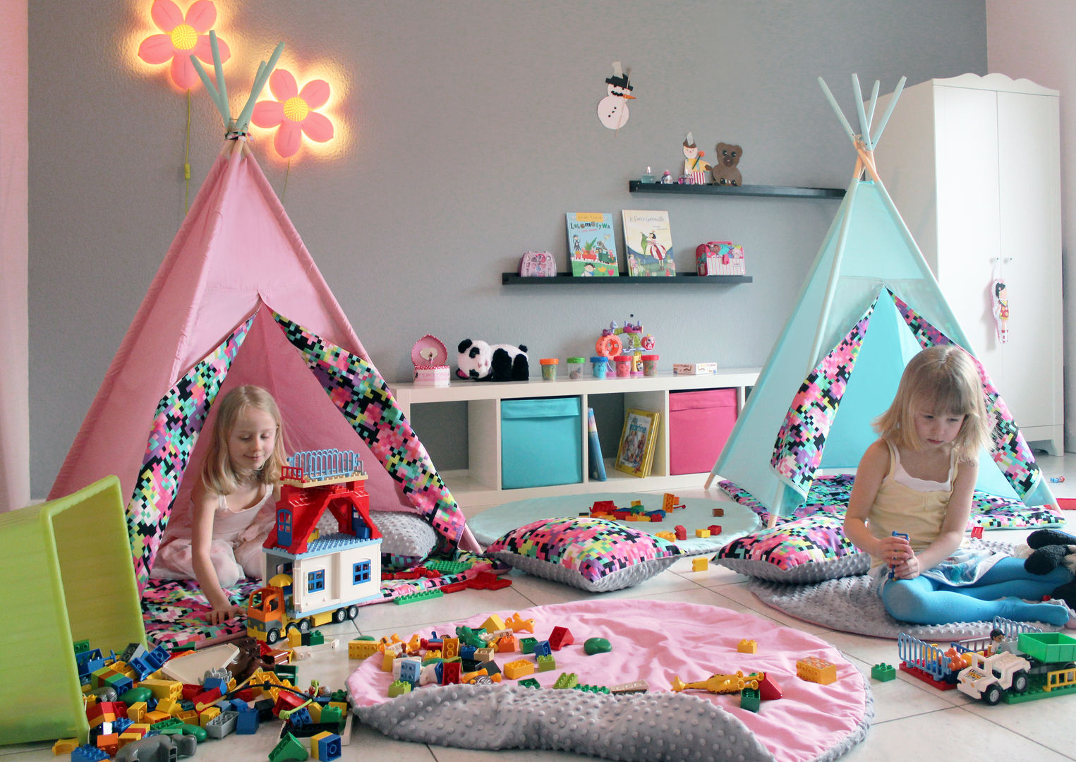 Shooting Photo Pois Multicolores, s-line.design s-line.design Chambre d'enfant minimaliste