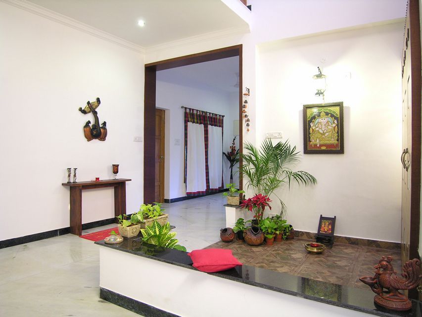 pooja room Ansari Architects Living room