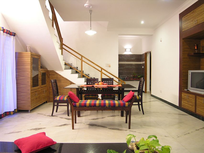 House Of Colours, Ansari Architects Ansari Architects Salas de jantar modernas