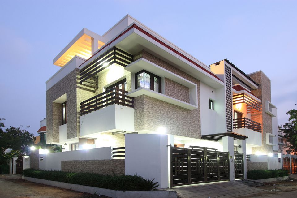 The Corner House, Ansari Architects Ansari Architects Casas estilo moderno: ideas, arquitectura e imágenes