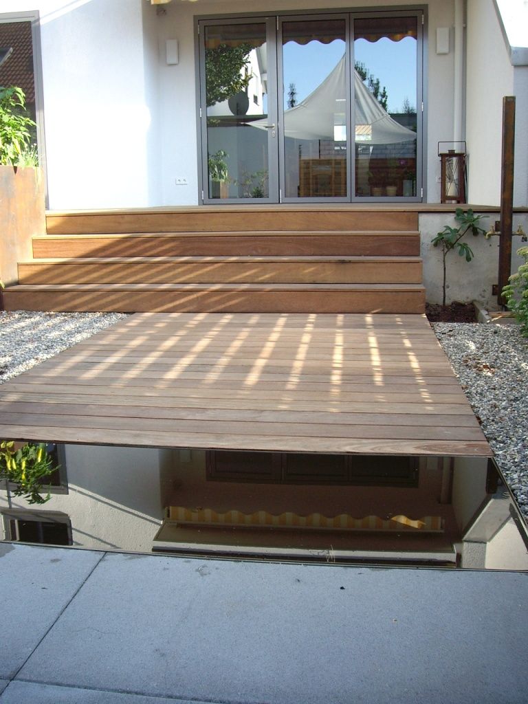 Cumaru Terrassendielen 21 x 145 mm FSC, Kahrs GmbH Kahrs GmbH Varandas, alpendres e terraços rústicos Madeira Efeito de madeira