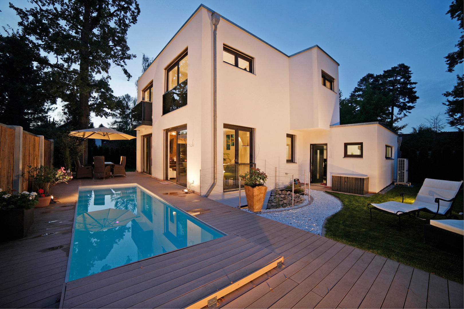 Architektenvilla im Würmtal, Gerhard Blank Fotografie für Immobilien & Architektur Gerhard Blank Fotografie für Immobilien & Architektur Дома в стиле модерн