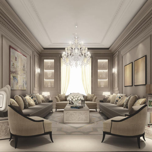 Interior Design & Architecture by IONS DESIGN Dubai,UAE, IONS DESIGN IONS DESIGN Modern living room