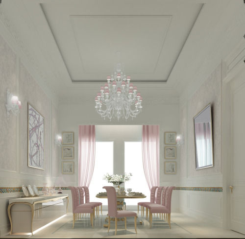 Interior Design & Architecture by IONS DESIGN Dubai,UAE, IONS DESIGN IONS DESIGN Classic style dining room