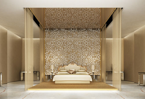 Interior Design & Architecture by IONS DESIGN Dubai,UAE, IONS DESIGN IONS DESIGN Kamar Tidur Klasik