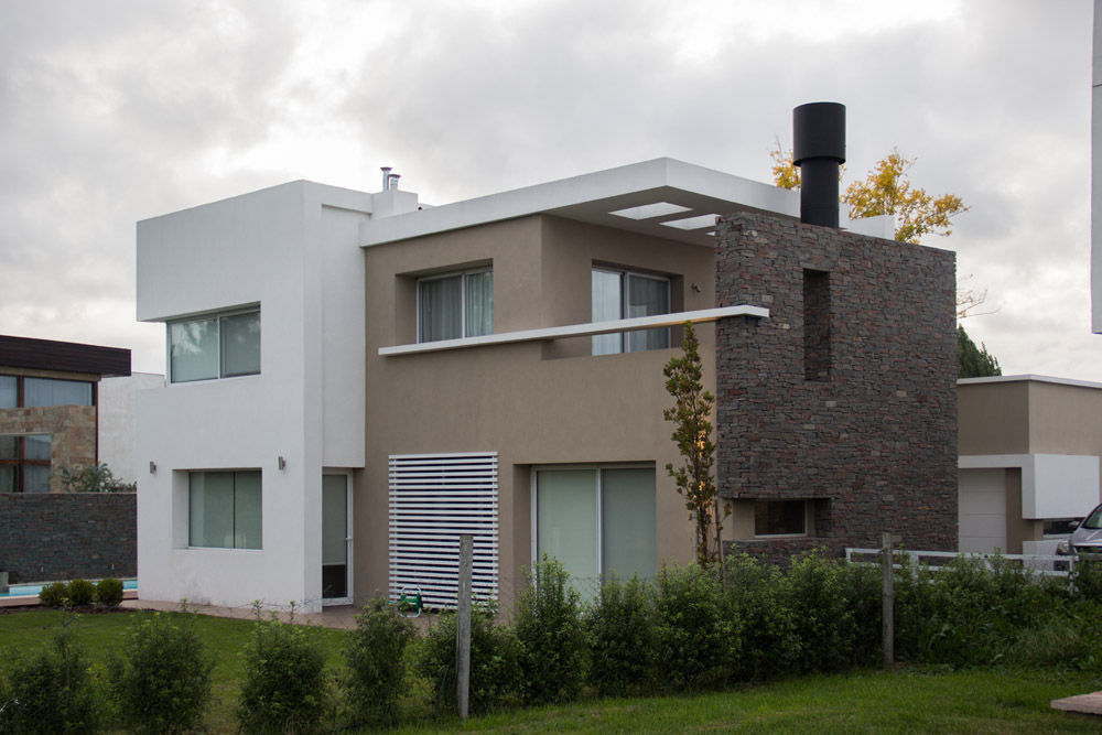 Casa DDC, Zaccanti & Monti arquitectos Zaccanti & Monti arquitectos Casas modernas