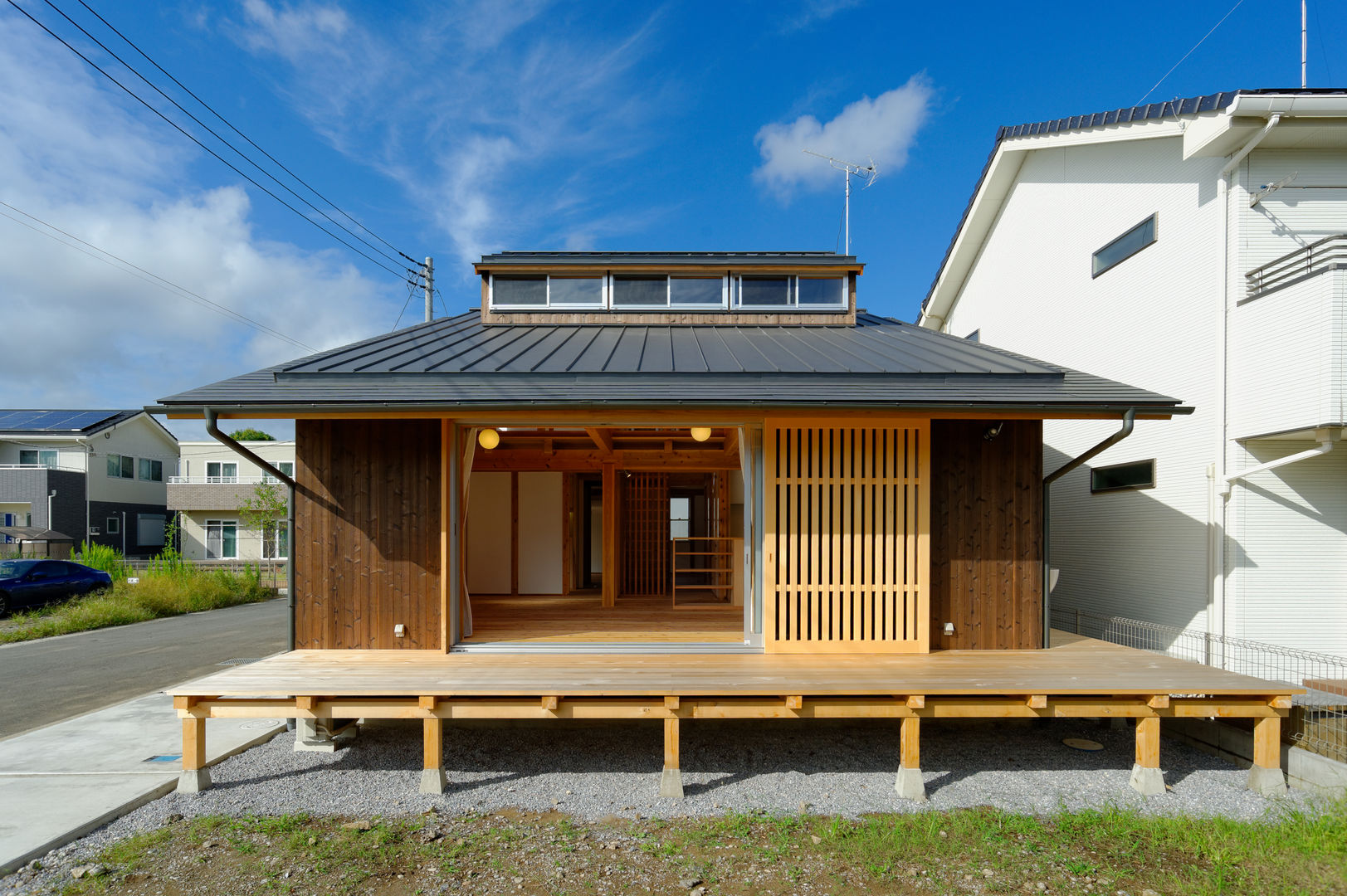 八街の家, 高野量平アーキテクツ一級建築設計事務所 Ryohei Takano Architects 高野量平アーキテクツ一級建築設計事務所 Ryohei Takano Architects Asyatik Evler