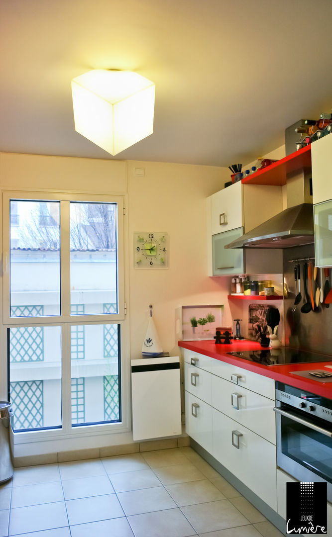 Appartement original, Jeux de Lumière Jeux de Lumière Eclectic style kitchen