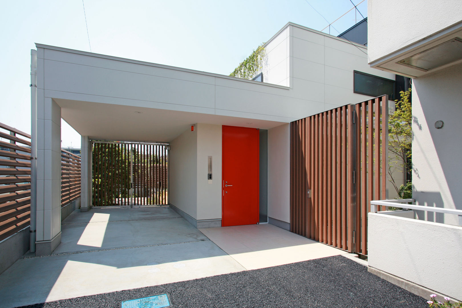 蕨市のコートハウス, 設計事務所アーキプレイス 設計事務所アーキプレイス Casas modernas: Ideas, diseños y decoración