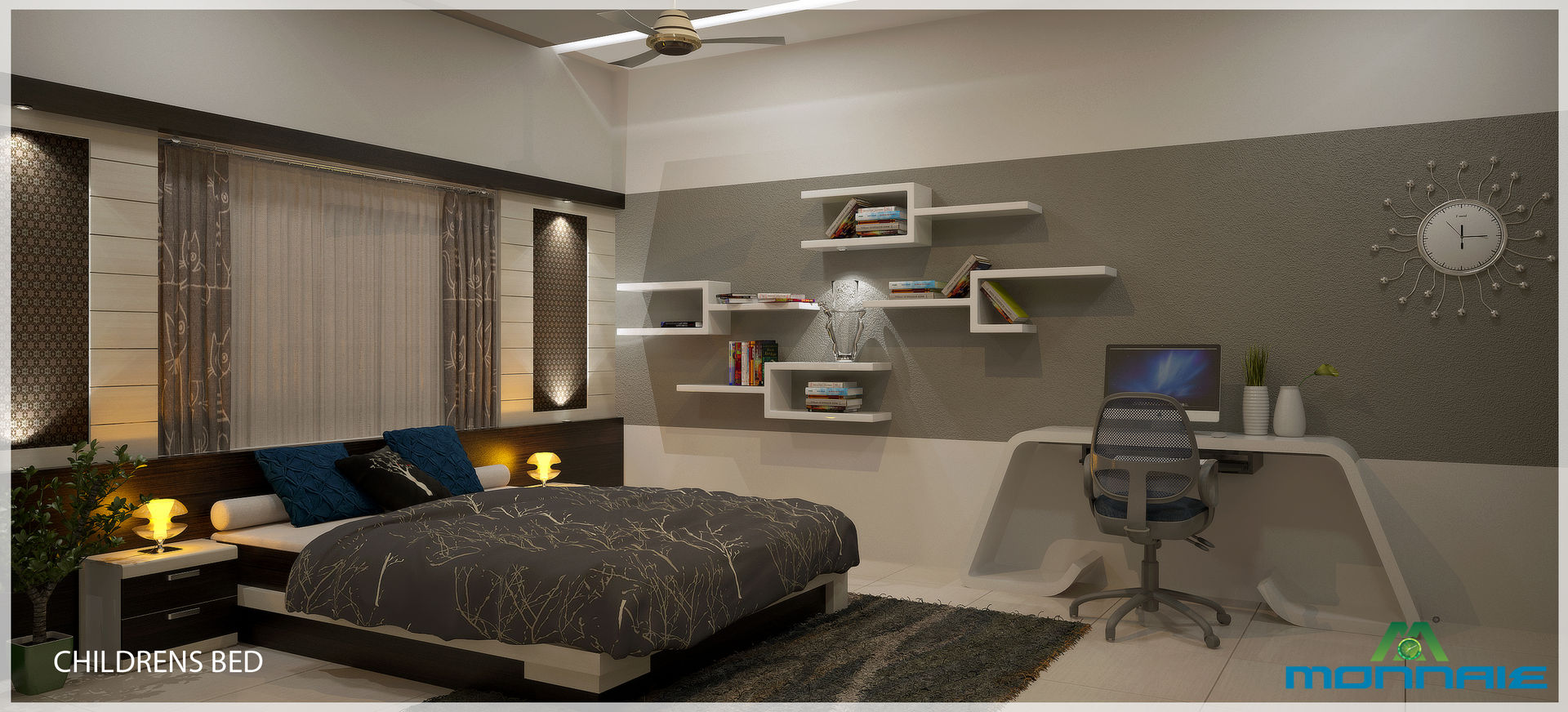 Indian Contemporary Design, Monnaie Architects & Interiors Monnaie Architects & Interiors Bedroom