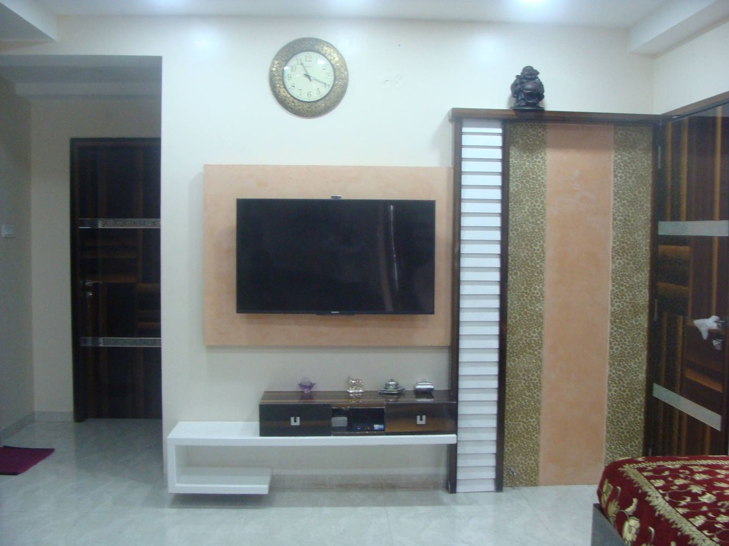 Independent Bunglow - Secunderabad , Hyderabad., Nabh Design & Associates Nabh Design & Associates Modern living room