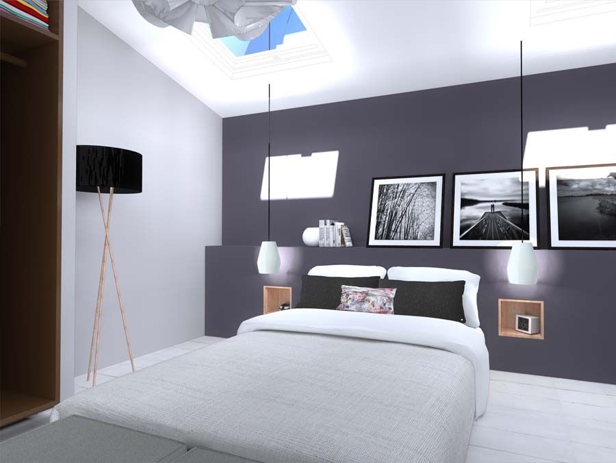 homify Chambre moderne