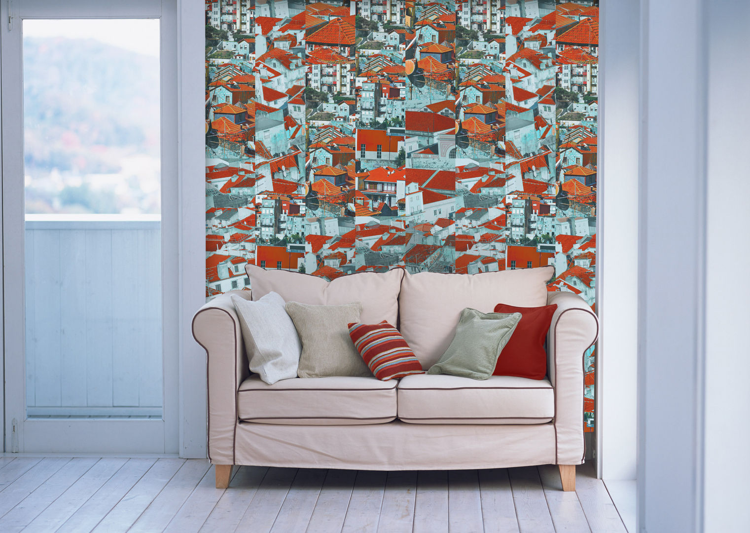 Riscas Portuguesas, OH Wallpaper OH Wallpaper Moderne muren & vloeren Papier Behang