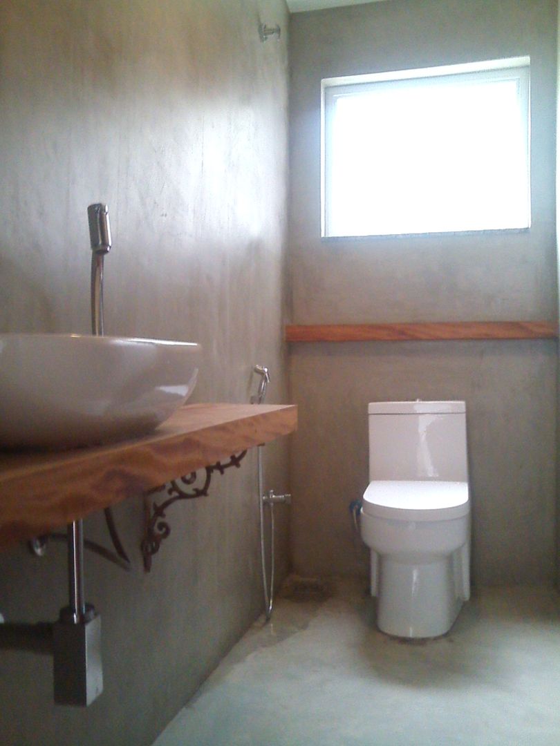 Casa em Jacarepaguá, Margareth Salles Margareth Salles Modern bathroom کنکریٹ