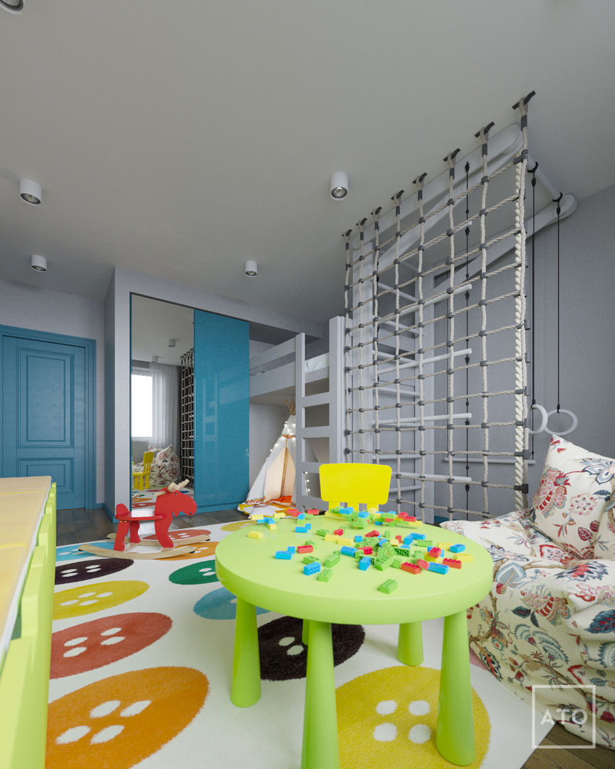 homify Eclectic style nursery/kids room