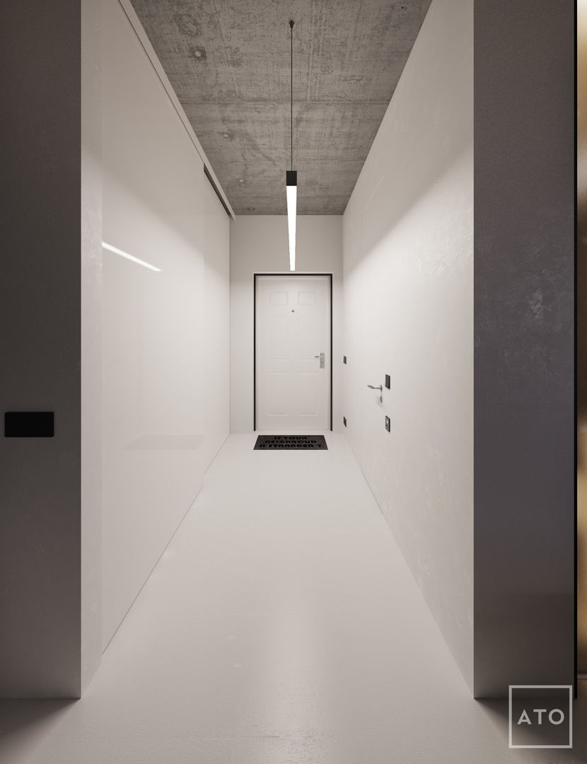 homify Corridor & hallway