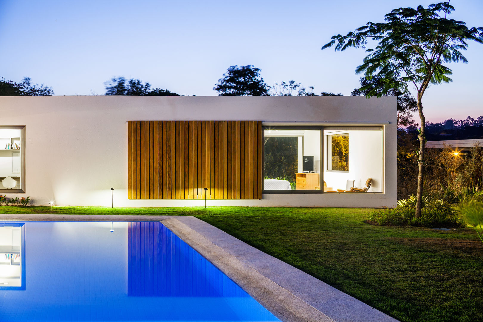 CASA TSJ, GASS ARQUITETOS ASSOCIADOS GASS ARQUITETOS ASSOCIADOS Спальня в стиле кантри