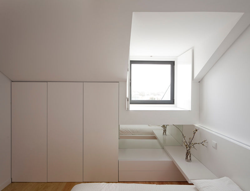 casa PAC, Ricardo Caetano de Freitas | arquitecto Ricardo Caetano de Freitas | arquitecto Minimalistische slaapkamers