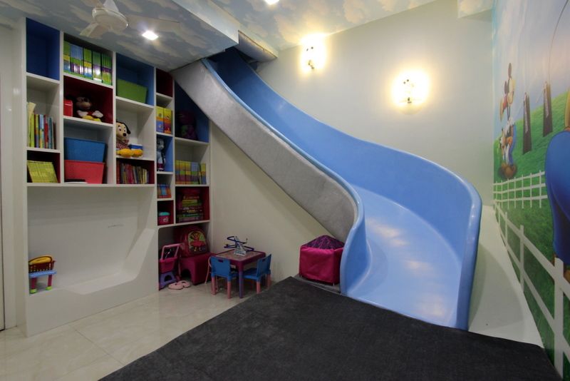 bungalow on boat club road pune, Mind Studio Mind Studio Dormitorios infantiles modernos: