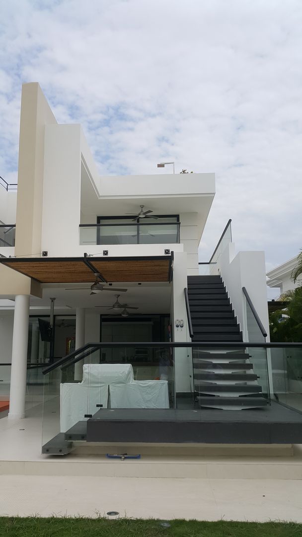 homify Cầu thang Bê tông Stairs