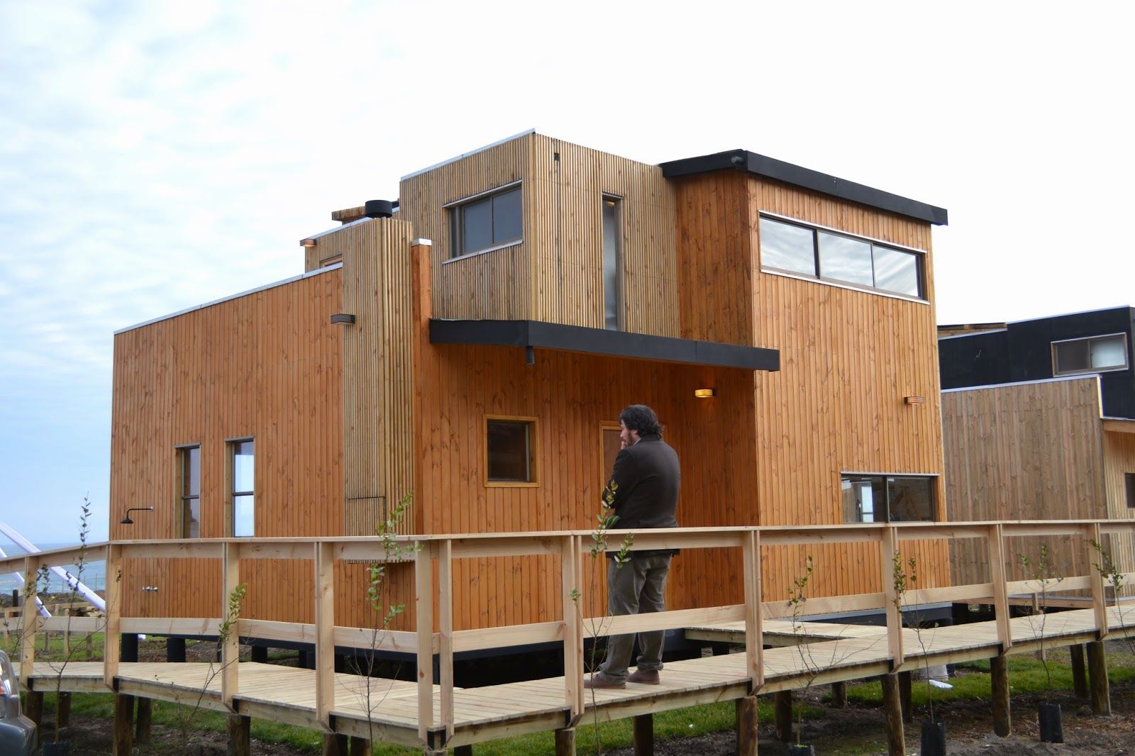 Cabañas Loft San Antonio, EstradaMassera Arquitectura EstradaMassera Arquitectura Modern houses Wood Wood effect