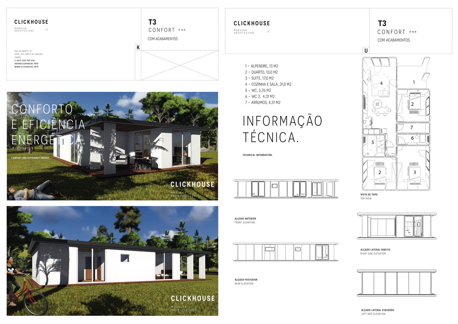 8 Modelos de Habitação Modular, ClickHouse ClickHouse