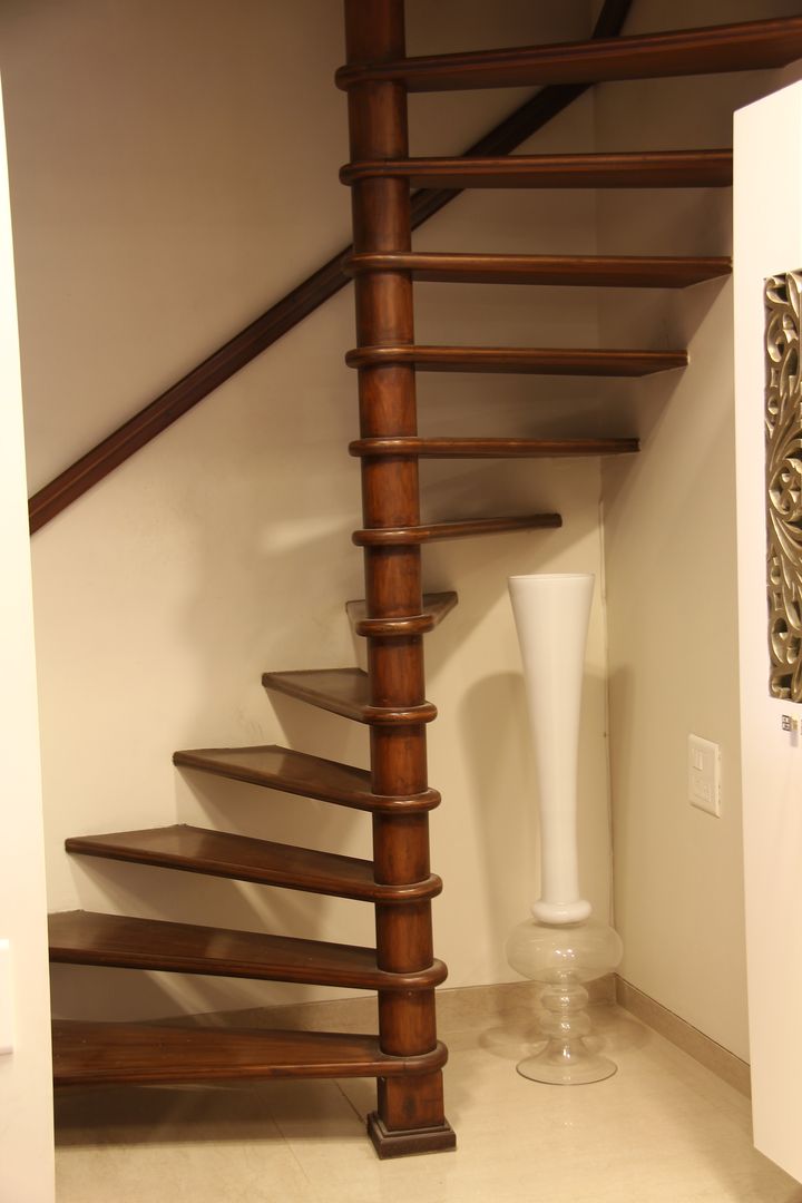 Prabhadevi , Elevate Lifestyles Elevate Lifestyles Minimalist corridor, hallway & stairs