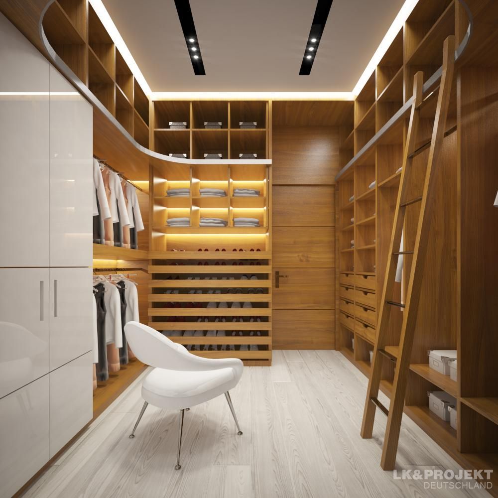 Wohnzimmer, Küche, Schlafzimmer, Bad; Garderobe, Swimmingpool, Sauna - nicht nur die Aussicht ist fantastisch... , LK&Projekt GmbH LK&Projekt GmbH Closets