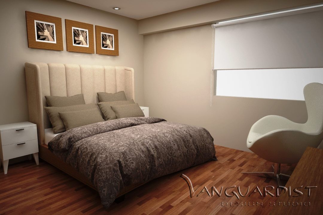 Diseño de Departamento San Borja, Vanguardist Design Studio Vanguardist Design Studio Modern style bedroom