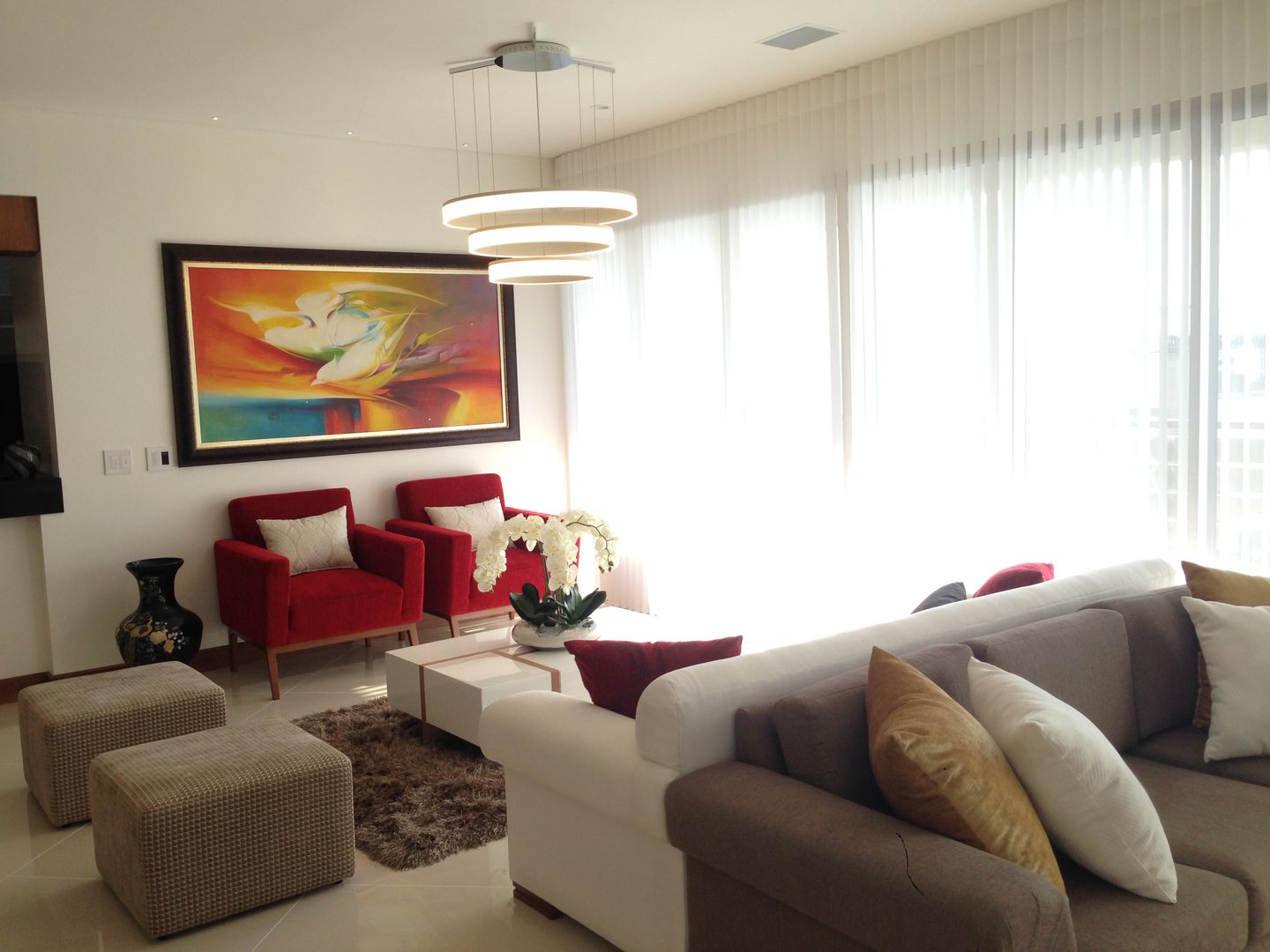 Apartamento Majestic 2103, John Robles Arquitectos John Robles Arquitectos Modern living room