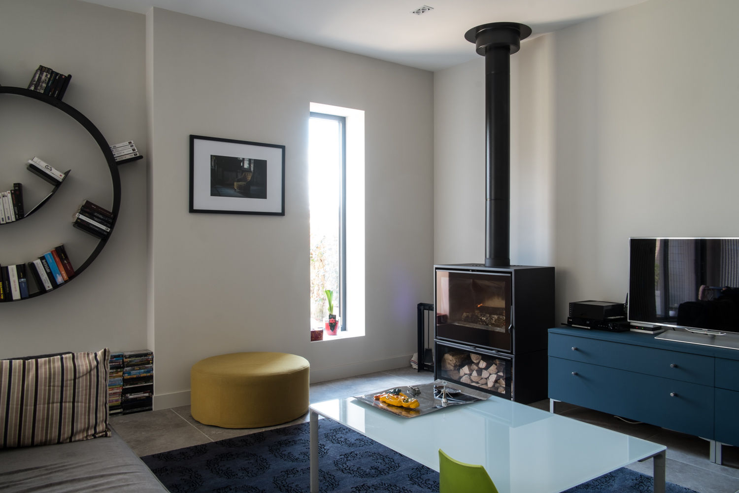 Maison à Limoges 2016, Jean-Paul Magy architecte d'intérieur Jean-Paul Magy architecte d'intérieur Modern living room