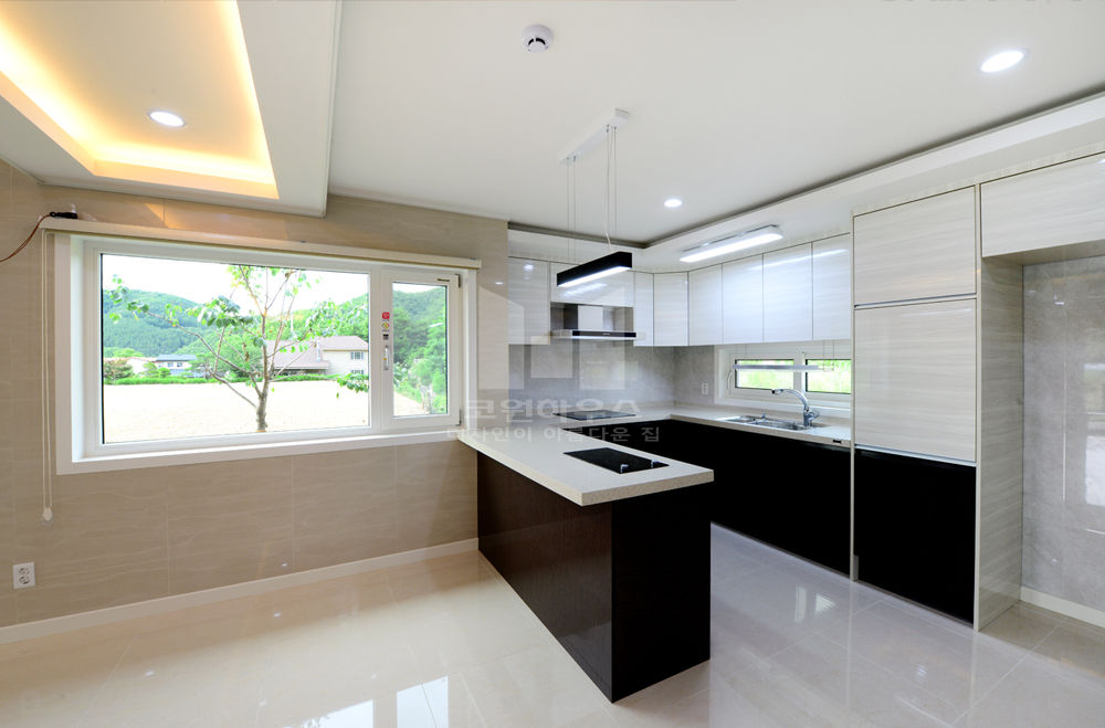 homify Dapur Modern Bench tops